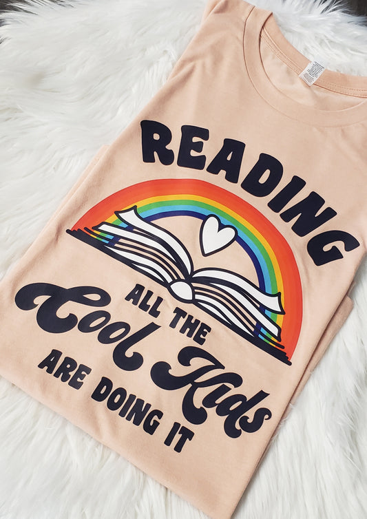 Reading; All The Cool KIds Are Doing IT Tee