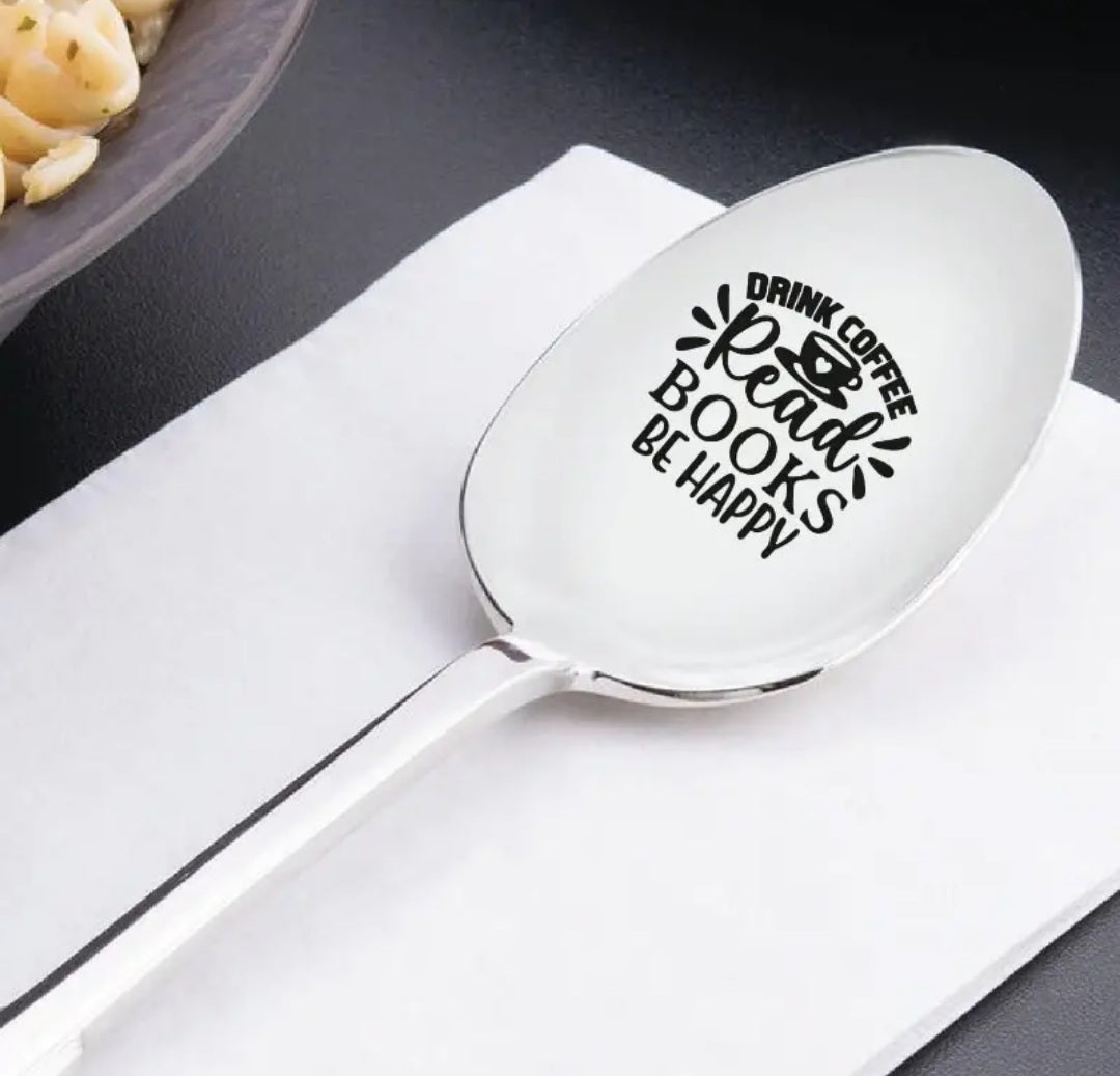 Quotable Engraved Spoons