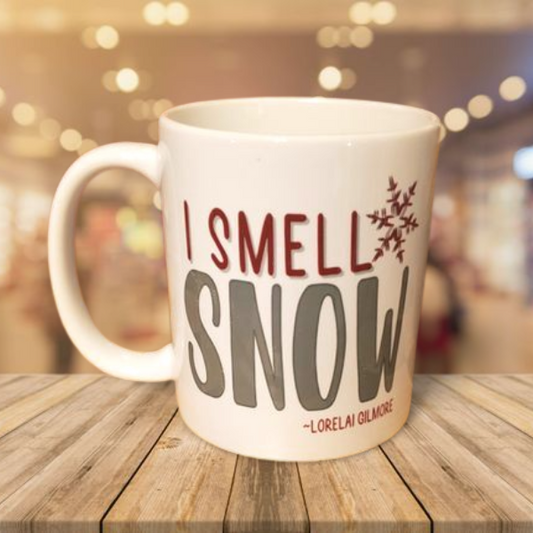 I Smell Snow mug