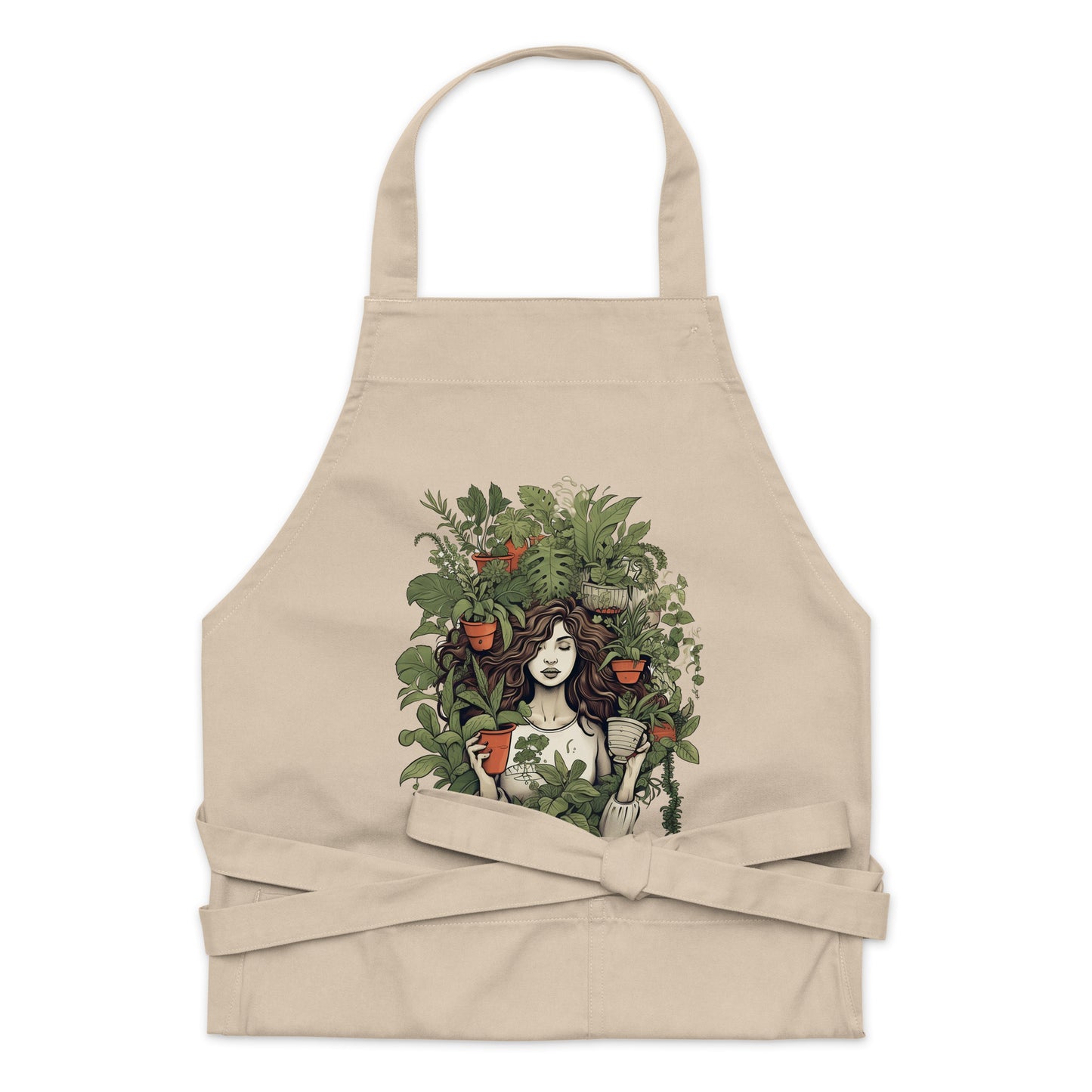 Green Goddess Organic cotton apron