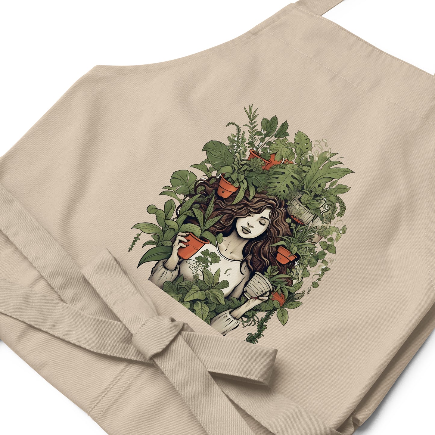 Green Goddess Organic cotton apron