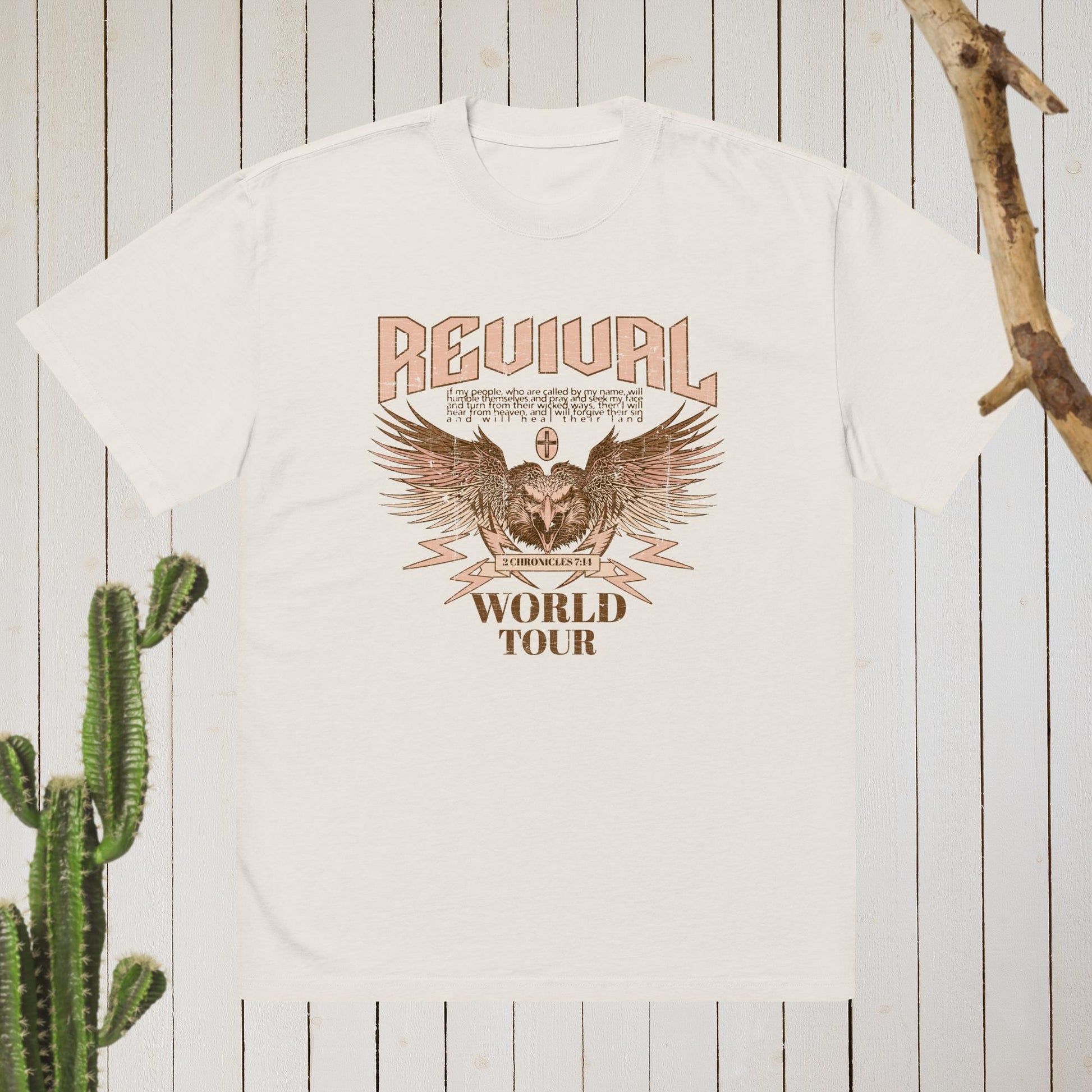 Revival Oversized faded t-shirt