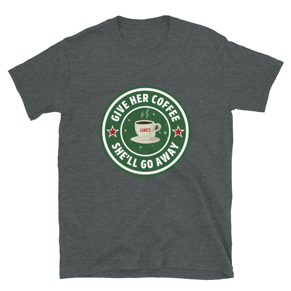 Give Her Coffee Short-Sleeve Unisex T-Shirt