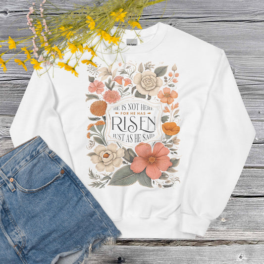 floral Risen Unisex Sweatshirt