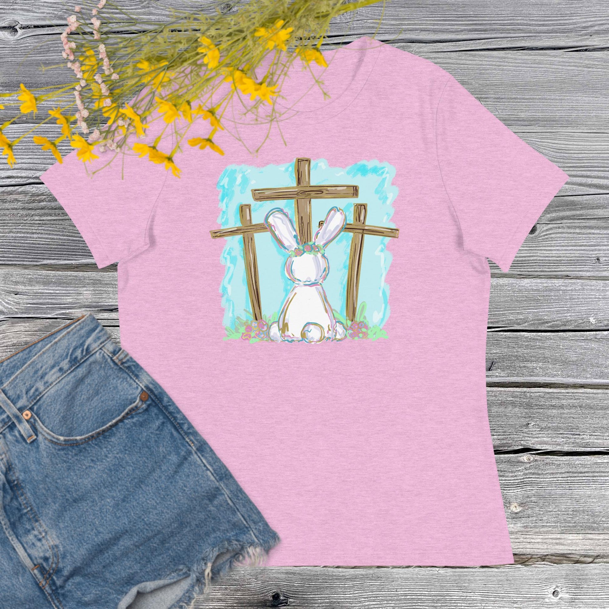 Wooden Crosses Women's Relaxed T-Shirt